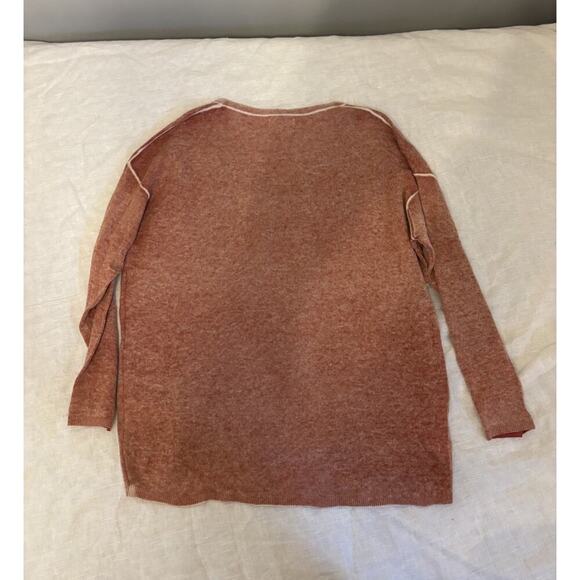 NOT SHY Womens Pink Longsleeve Highest Grade Cashmere Sweater Size M - Picture 2 of 6